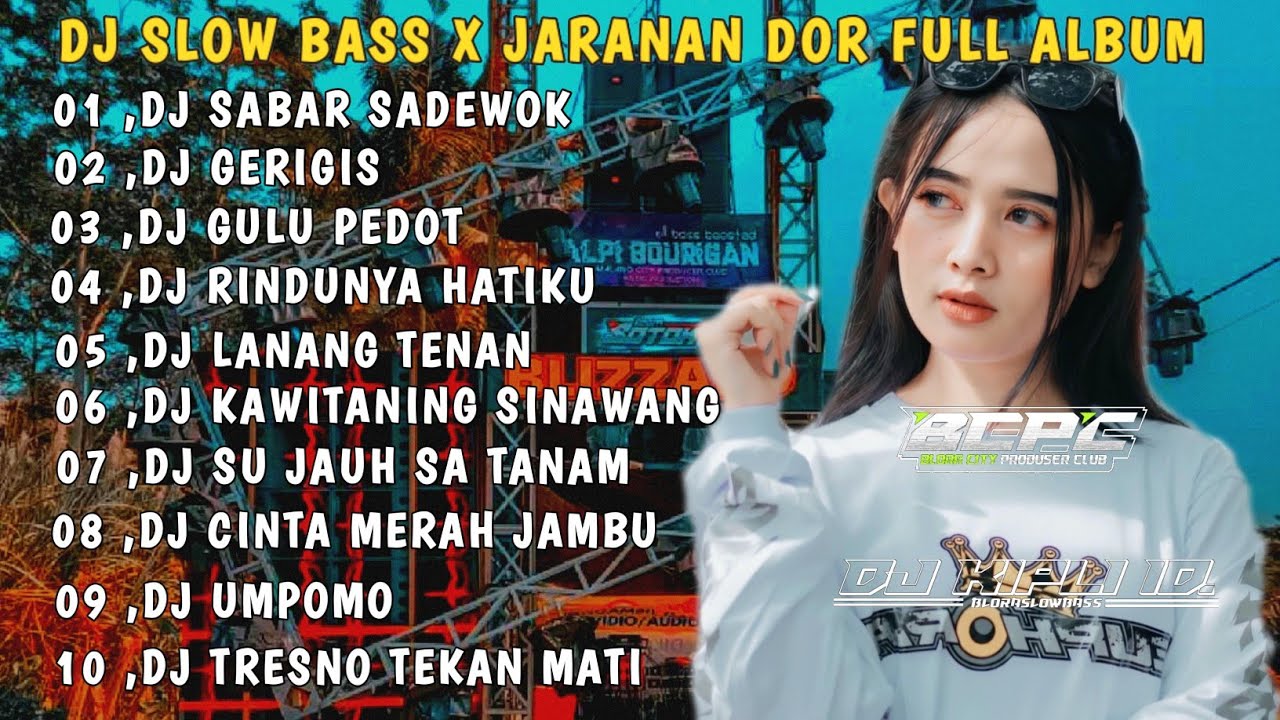 DJ SABAR X GERIGIS || SLOW BASS JARANAN DOR FULL ALBUM VIRAL TIKTOK 2025 •DJ KIPLI ID 