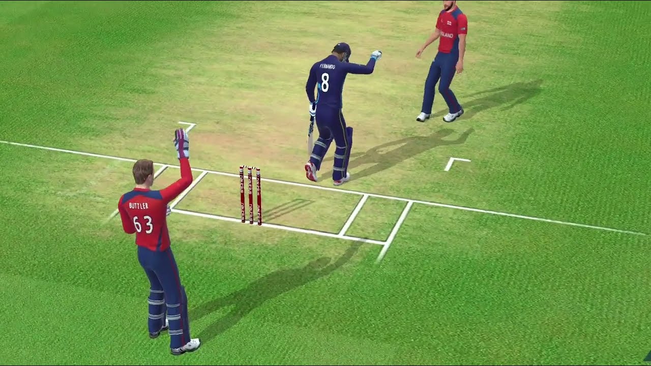 1st inning highlights - Sl vs Eng #cricket #cricketmatch #ipl #rc24batting  #realcricket24