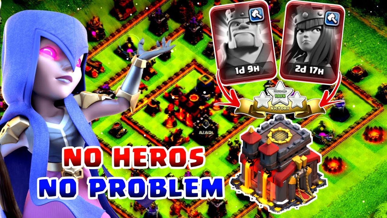 TH10 NO HEROS ATTACK!