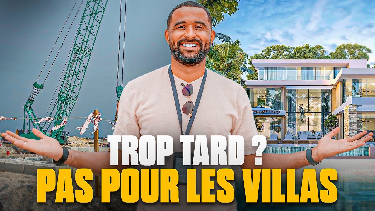 SINIYA ISLAND : les villas les plus exclusives des Émirats (visite du chantier + stratégie)