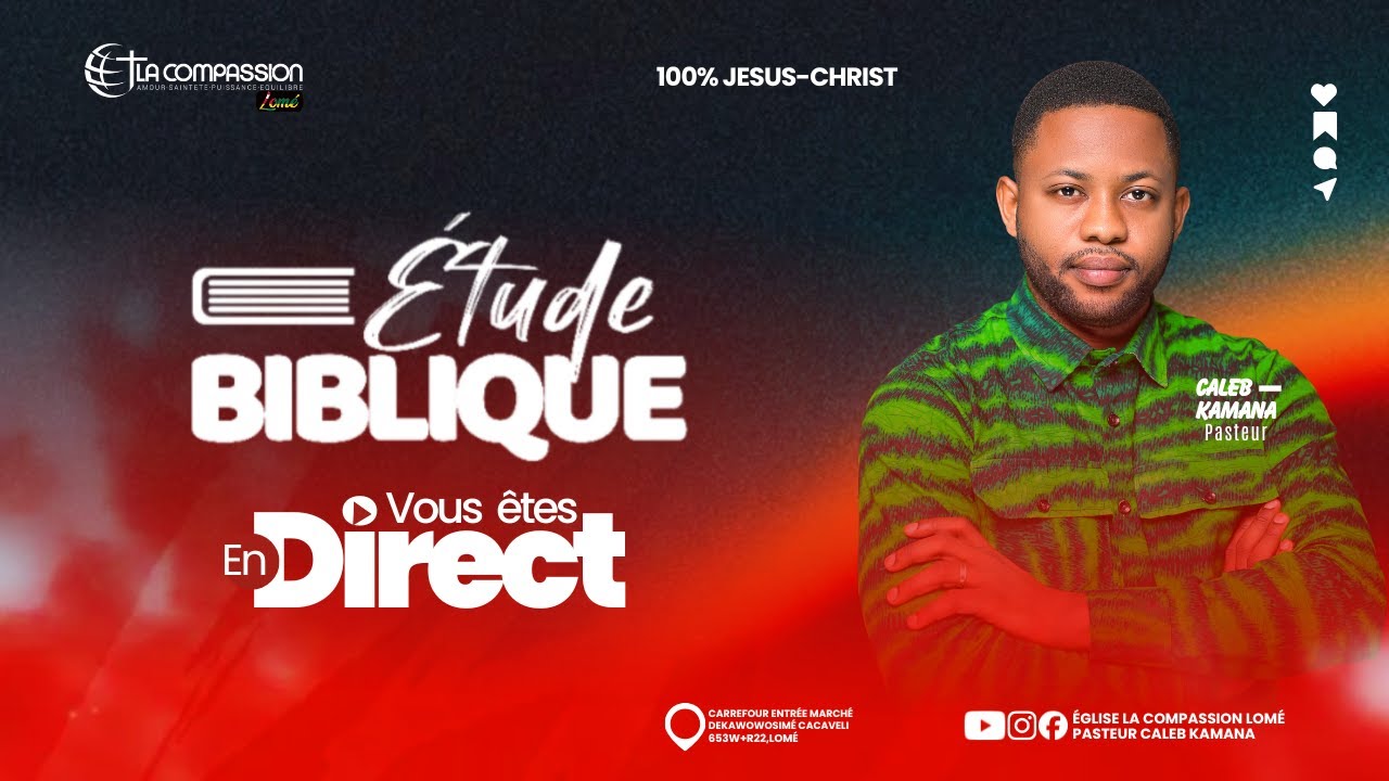 ETUDE BIBLIQUE DU 04-03-2026
