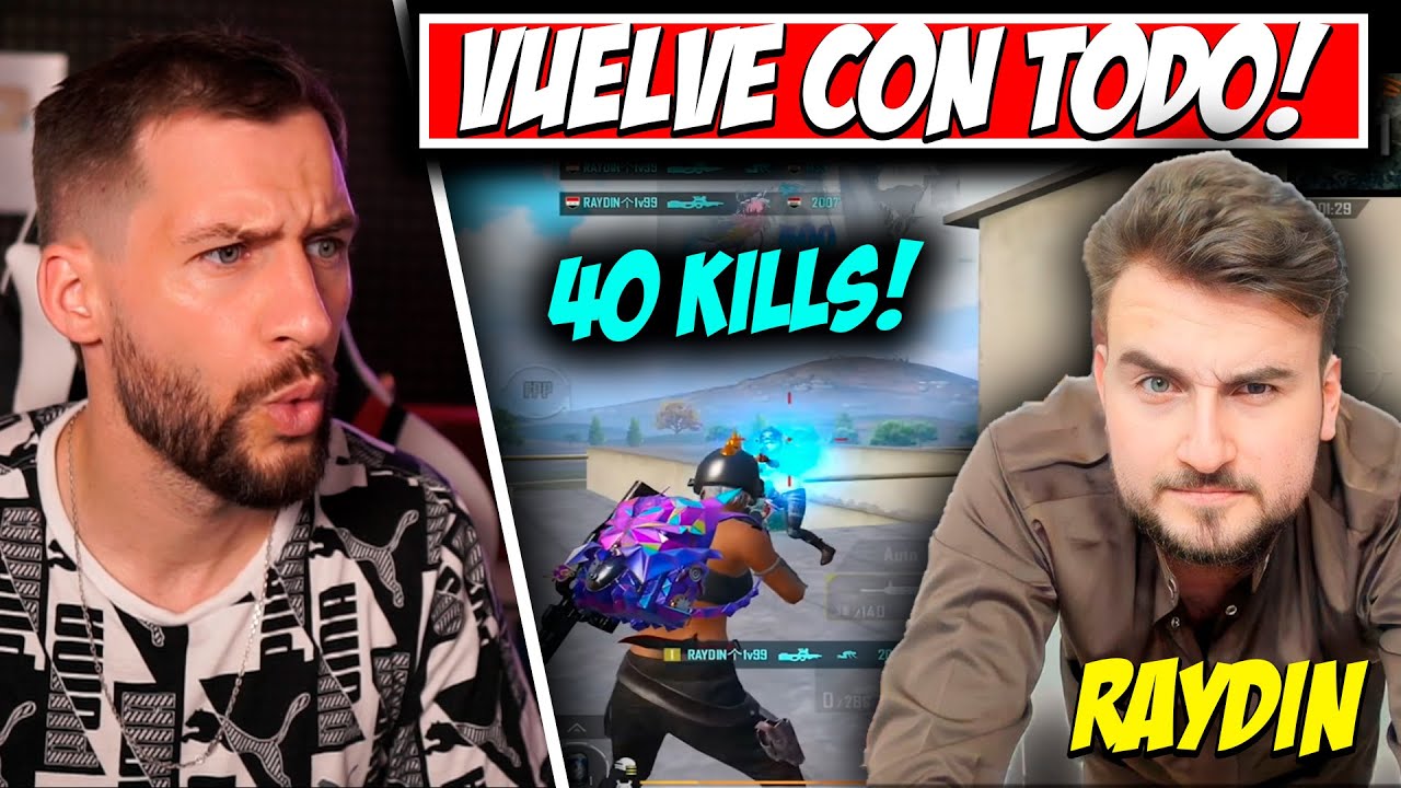 RAYDIN VUELVE A PUBG MOBILE CON TODO! NO ESPERABA VERLO ASI!