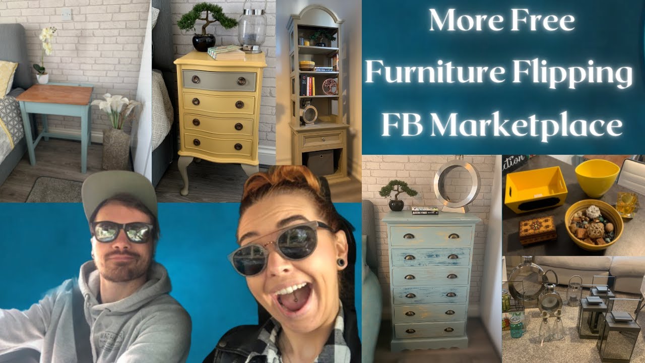 More Free Furniture Saved From The Dump! // Furniture Flips and Profits #furnituremakeover #Bloopers