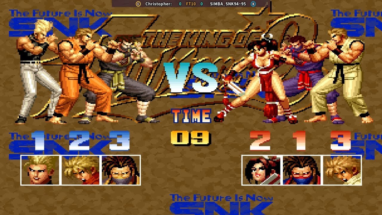 KOF95 The King Of Fighters 95 拳皇95 Christopher: (kr)  vs SIMBA SNK94~95 (kr) 킹오브파이터즈95 15.11.2021