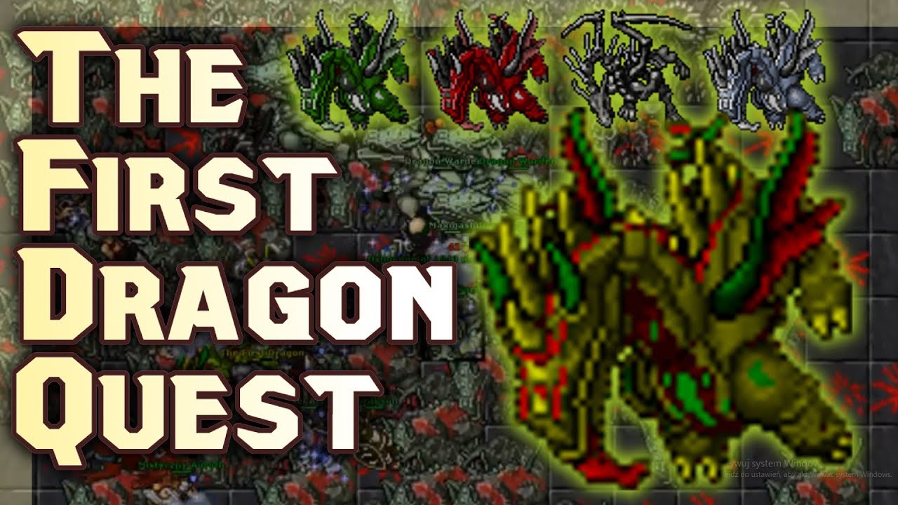 W poszukiwaniu Pierwszego Smoka | Tibia - The First Dragon Quest