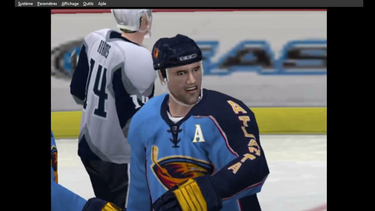 NHL 09 CPU vs CPU - Honolulu Free Agents vs Atlanta Thrashers