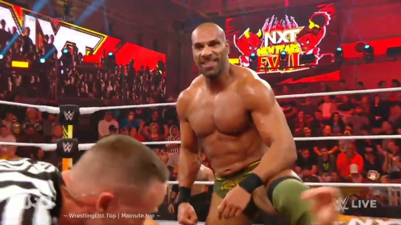 WWE NXT JULIUS CREED VS JINDER MAHAL 01/10/23