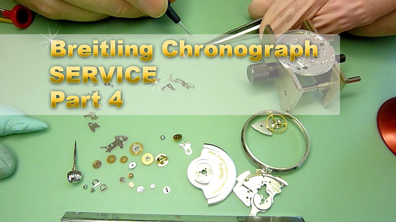 Service a Breitling Chronograph. Part 4. ETA 2892-A2 Re-Assembly. Watch repair series.