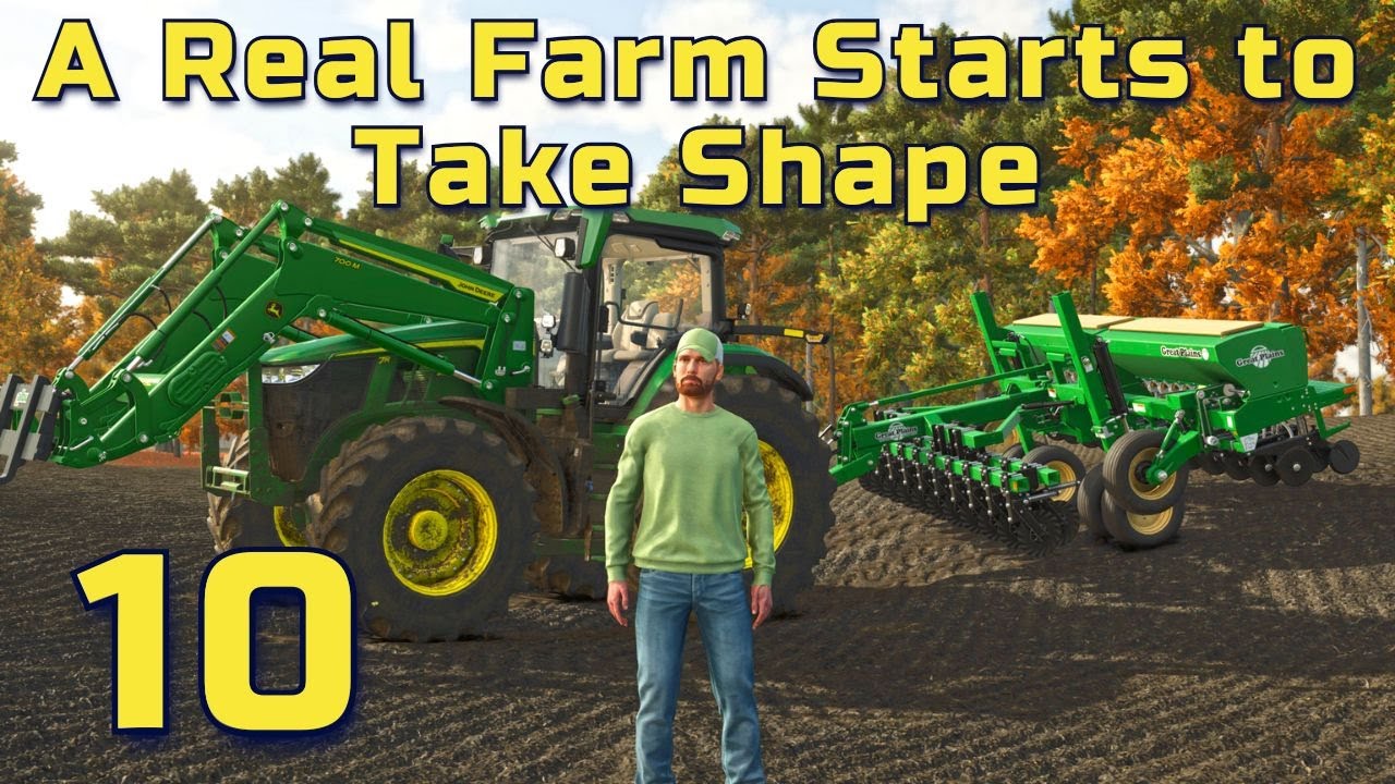 FS25 Survival Challenge – Part 10 – First Field PLANTED