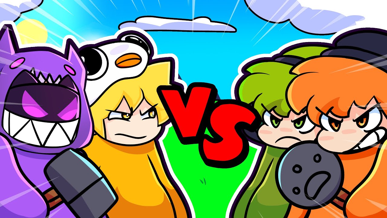 Turma da Batatinha e amigos no DUELO do Party Animals!