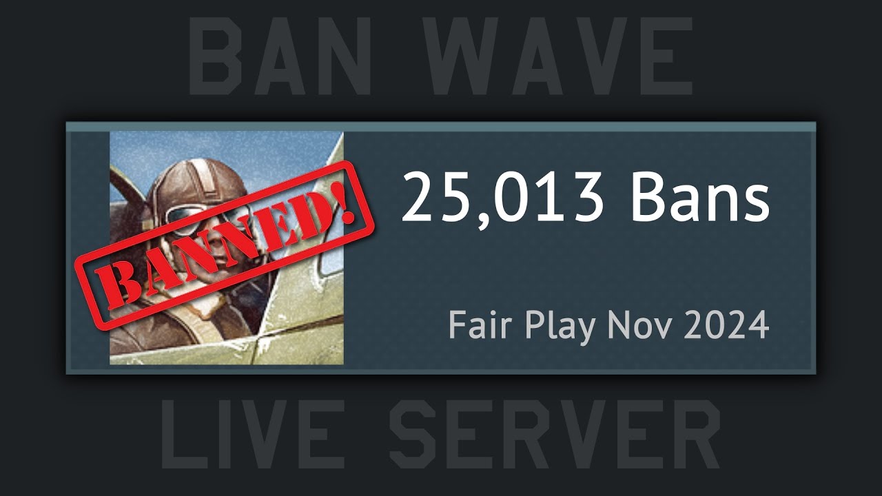November Ban Wave