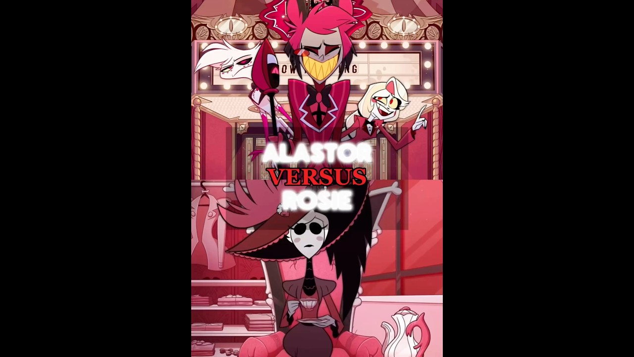 Alastor vs Rosie || Counting Stars || #hazbinhotel #alastor