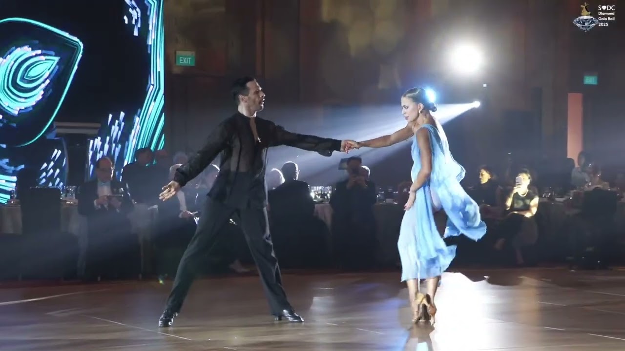 SODC Diamond Ball 2025 - SuperStar Show bu Salvatore Sinardi & Sasha Kondrashova - Rumba