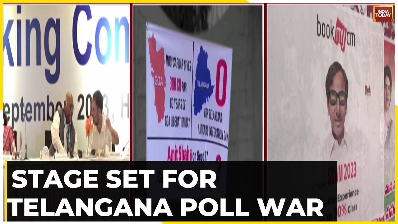 CWC Meet Concludes In Hyderabad Deciding On The Strategy For Upcoming Election