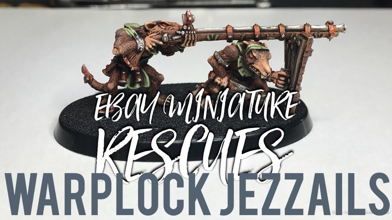eBay Miniature Rescues - Rescuing Warplock Jezzails