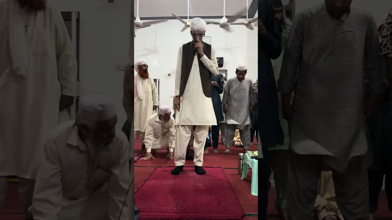 Taraweeh Prayer, Makki Madni Masjid, Lahore, Pakistan, 22 Ramzan 2026