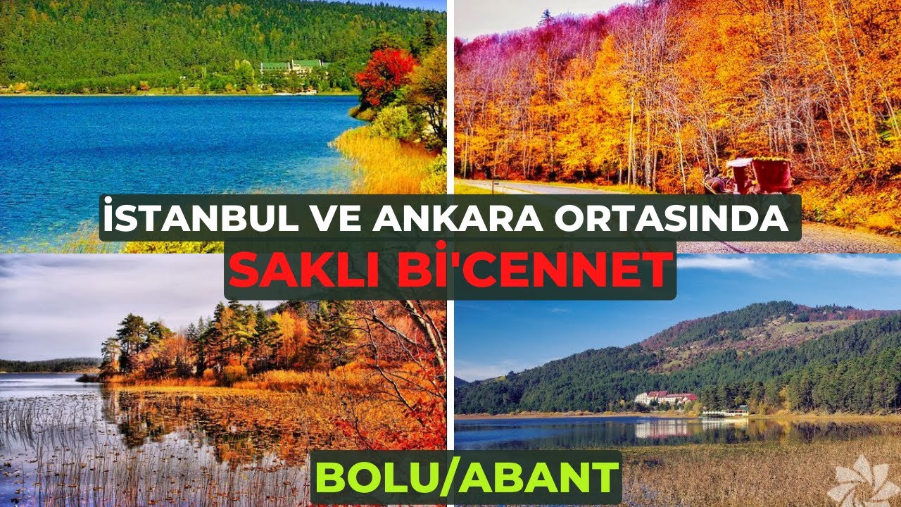 ABANT GÖLÜNÜ GEZDİK (BOLU/ABANT) / Bolu Abant gezimizden görüntüler.
