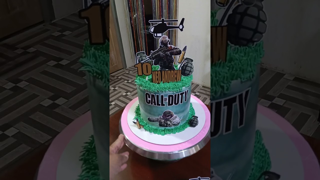 🐸🎮💥 FROG PRANK 352 – CALL OF DUTY THEME CAKE 🎂🔥💣 | by DHINE BITESWEET 🎂✨ 