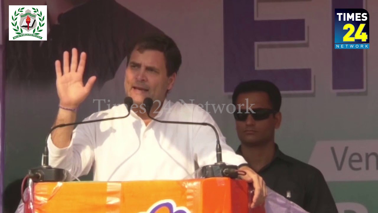 Rahul Gandh accused Prime Minister Narendra Modi of destroying 1 crore jobs in 2018