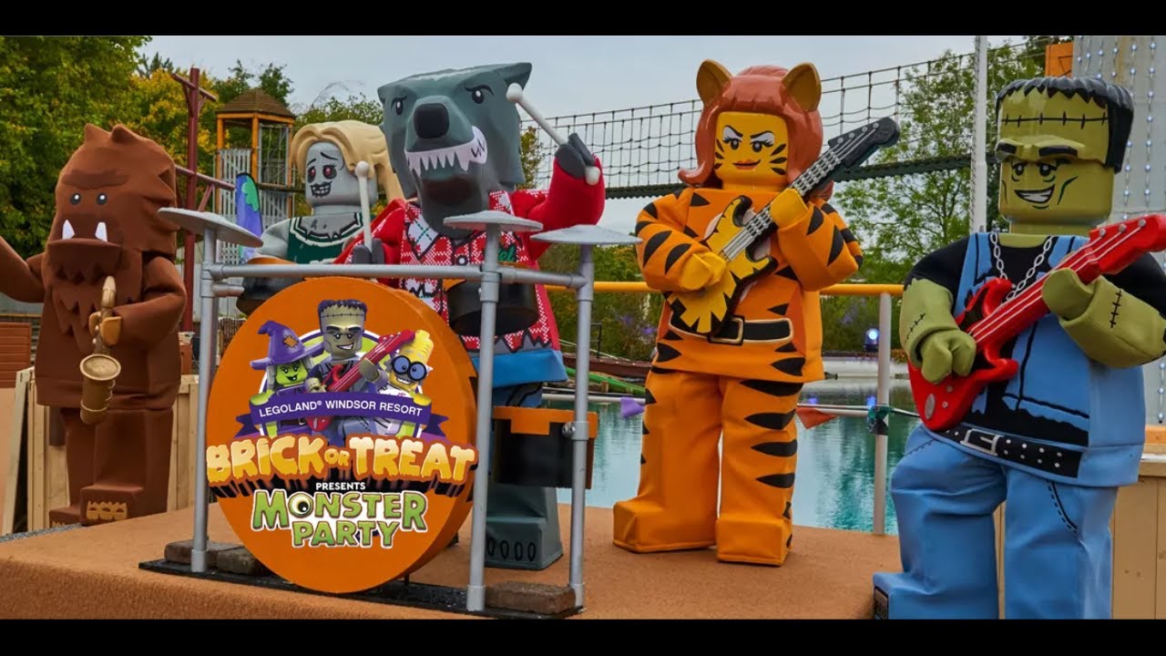 Monster Jam Show Brick OR Treat 2022 at Legoland Windsor Resort