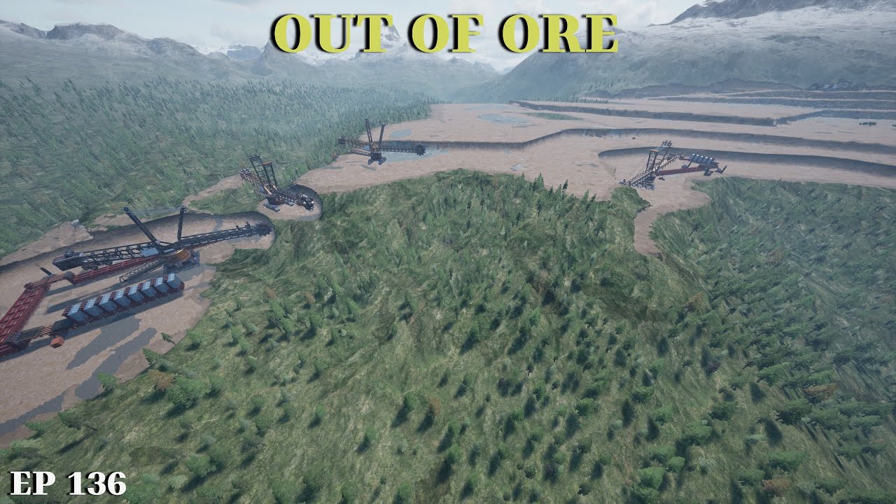 out of ore forest hill project  more work on the new washplant pad