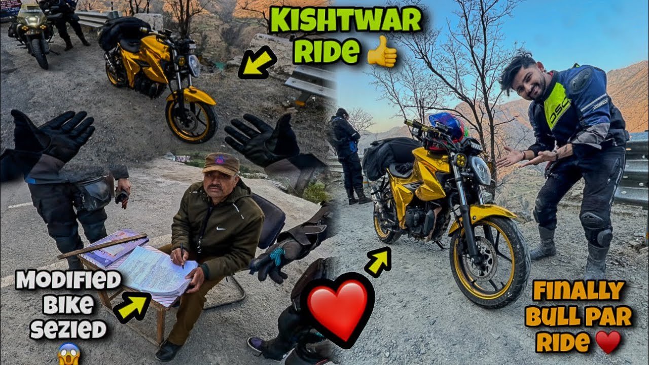Finally Bull Par Ride Plan ♥️ Jammu To Khistwar 😋 Episode - 1 👍