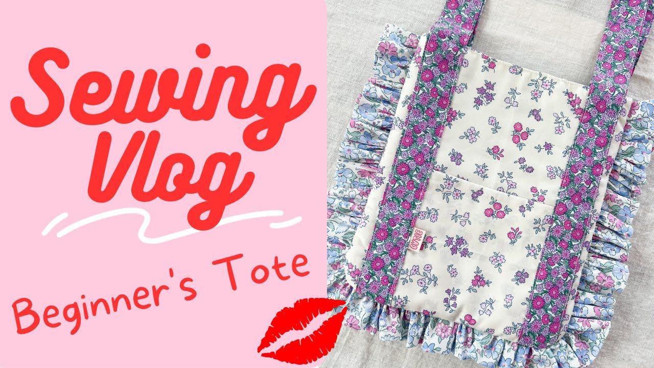 Sewing Vlog: Liberty Heirloom Tote
