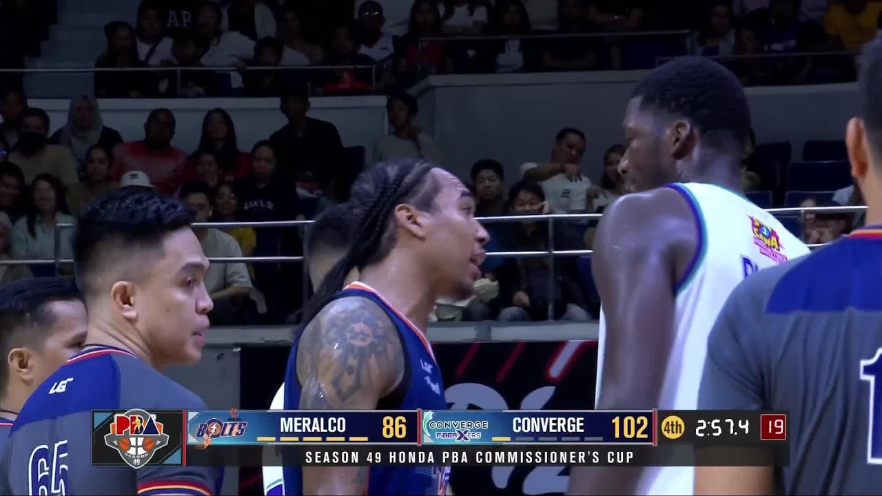 Raymond Almazan, Cheick Diallo GETS IN HEATED ARGUMENT | PBA SEASON 49 COMMISSIONER&rsquo;S CUP