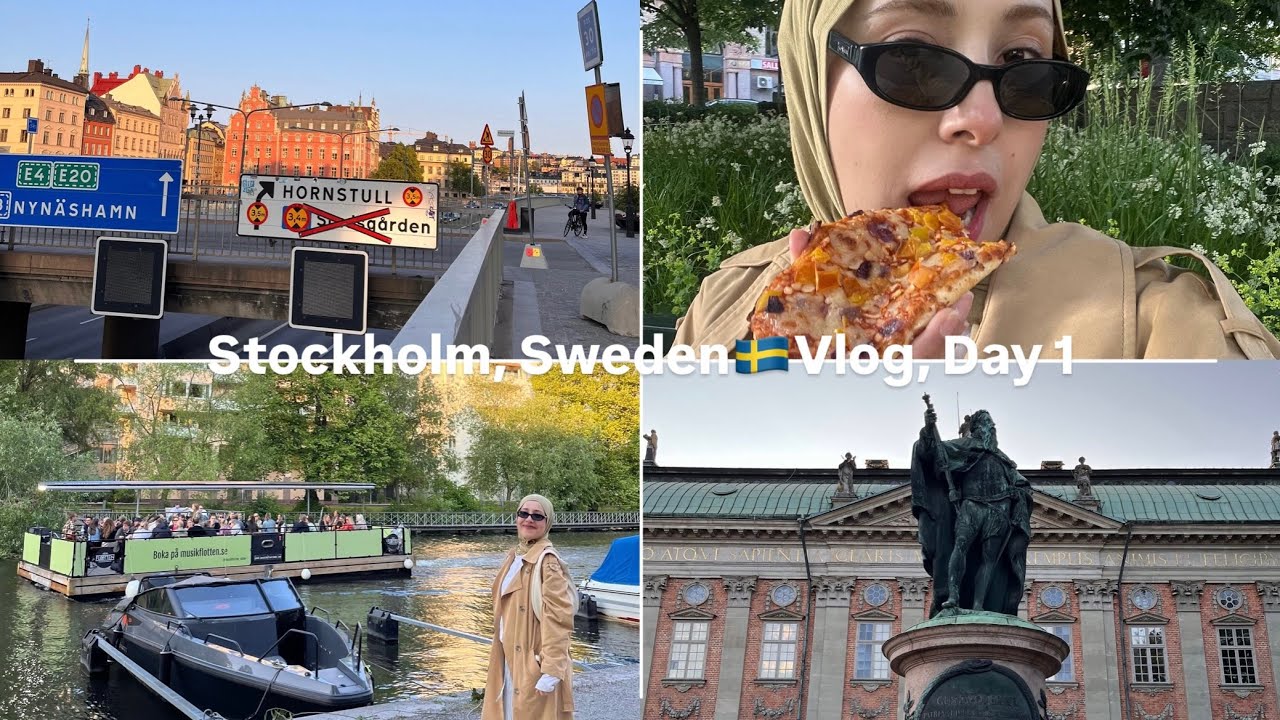 Stockholm Vlog, İsveç 🇸🇪Anıları 1✨🎈👒🙋‍♀️👛👠🧳🐣🦋🍃🌸🌷🌾☀️🫧🍩🍪🍭☕️🚃🗺️🧸🪩🎀🛍️💞