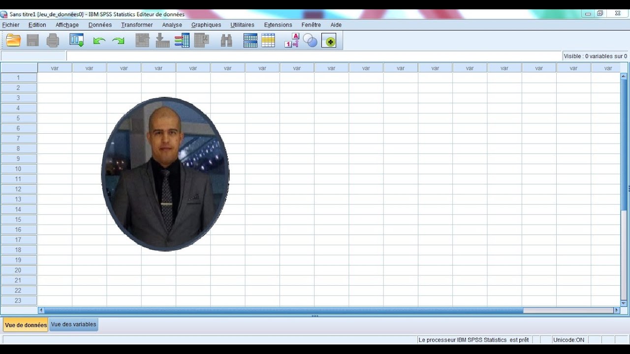 Importer une Base de Données de Excel vers SPSS