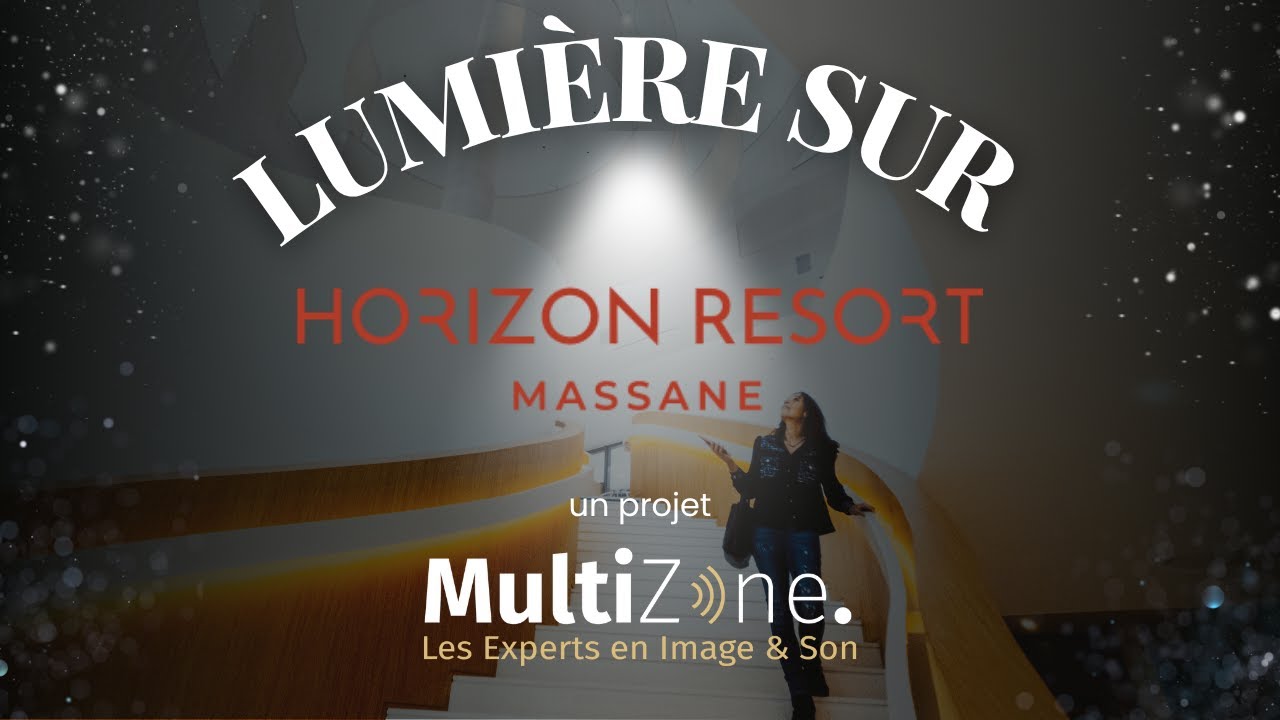 Installation audiovisuelle compl&egrave;te &ndash; Centre Horizon Massane &agrave; Montpellier | Projet Multizone