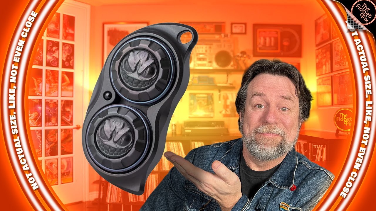 The Pea Pod Mini is a mechanical + magnetic powerhouse fidget