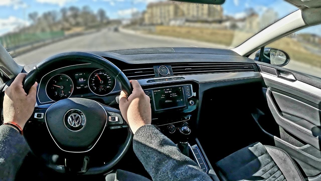 2016 Volkswagen Passat B8 [ Connected Series Plus ] 1.6l 120HP - POV Test Drive | Fuel consumption