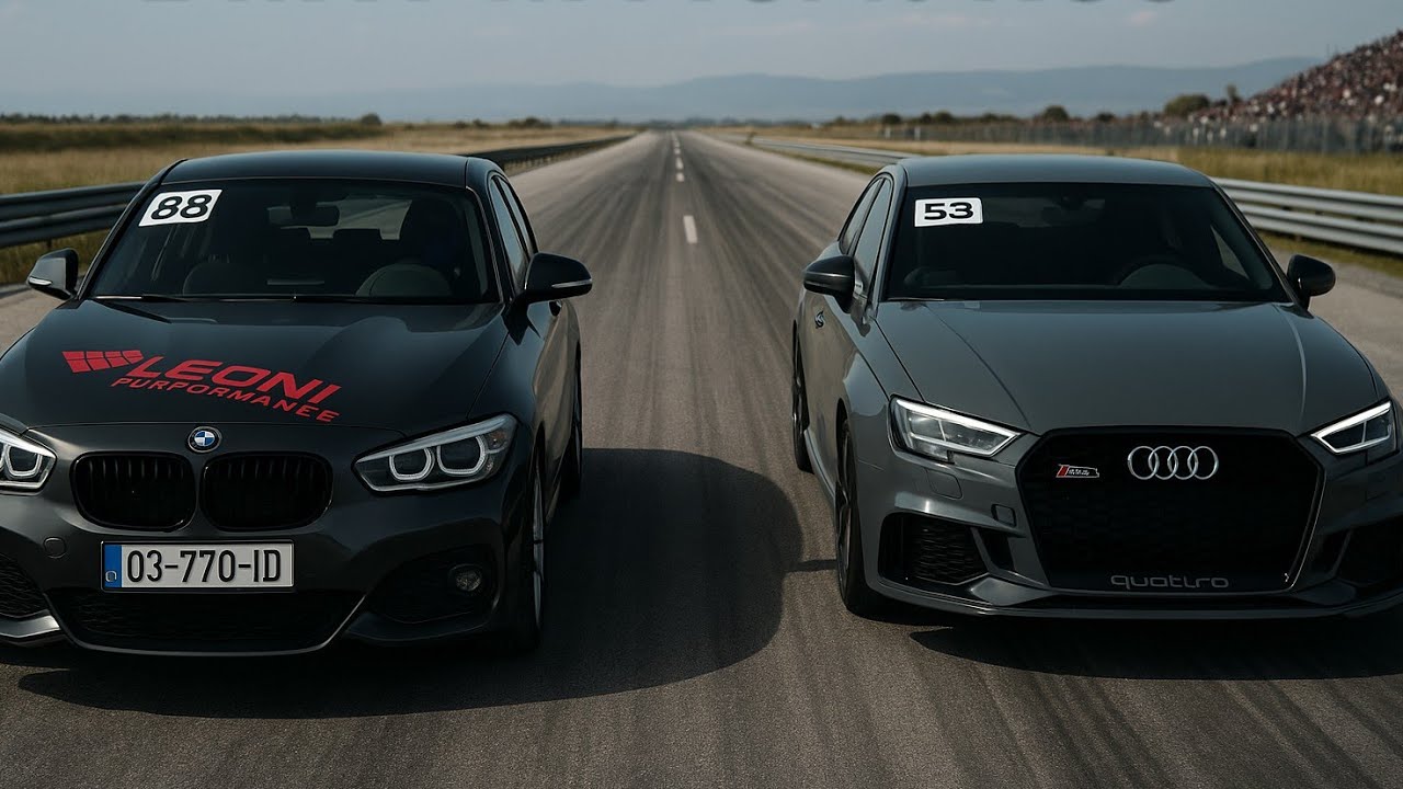 Bmw M140i 1400Hp  Vs  Audi Rs3 1000 Hp
