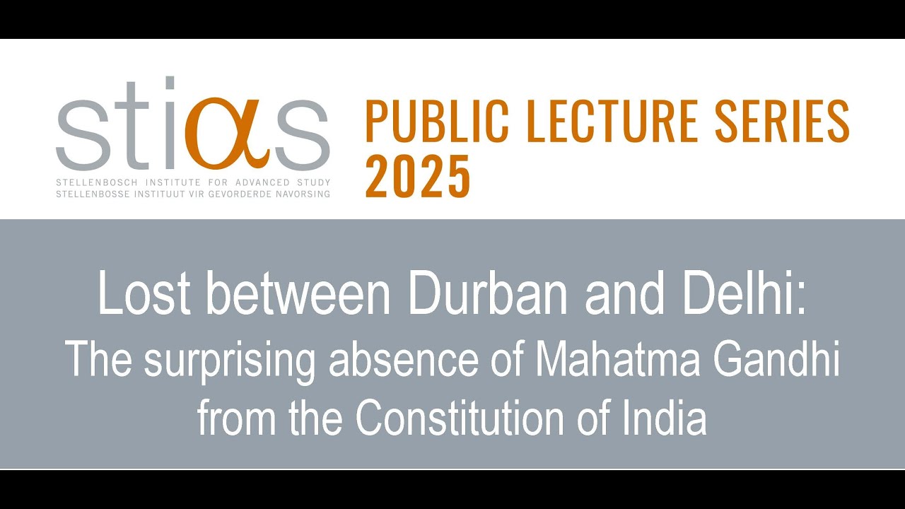 2025 Public Lecture Series: Arghya Sengupta