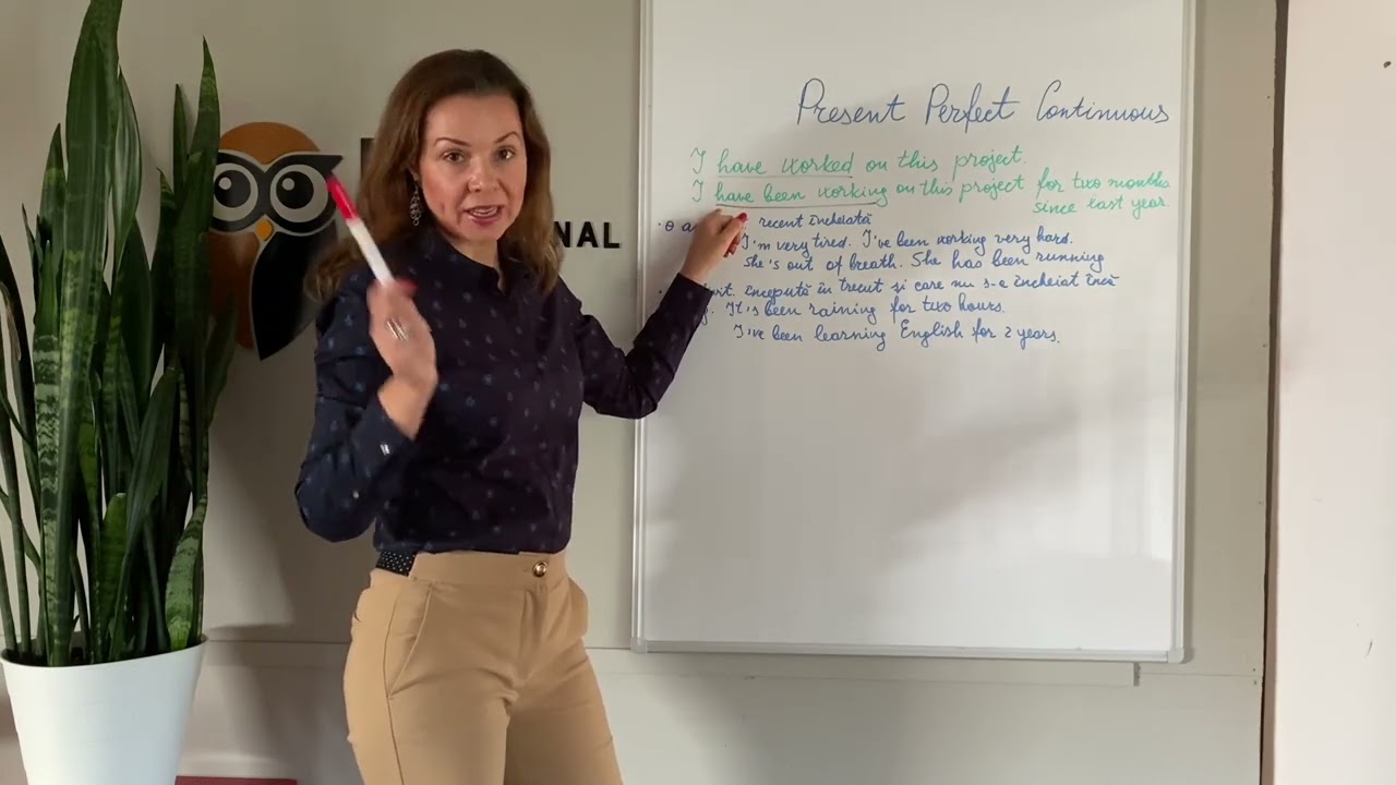 Prezent Perfect Continuu/Present Perfect Continuous