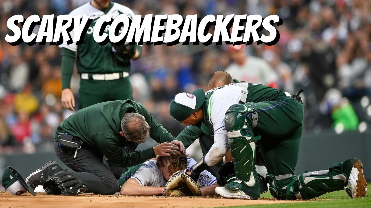 MLB Worst Comebackers To The Head