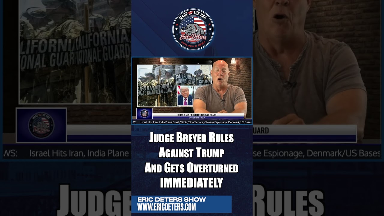 Judge Breyer Rules Against Trump And Gets Overturned IMMEDIATELY #trump #youtubeshorts #california