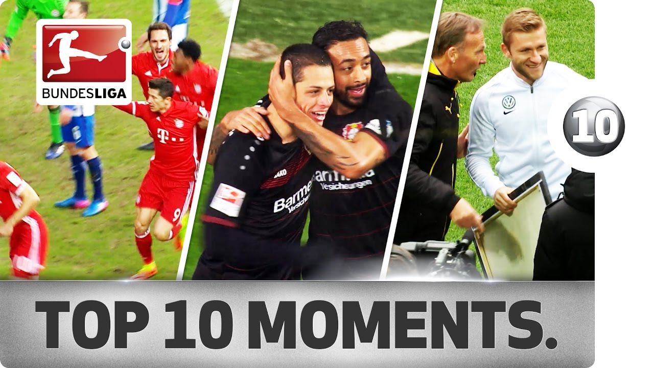 Top 10 Moments - February 2017 &ndash; High-Flying Gnabry & Lewandowski Drama