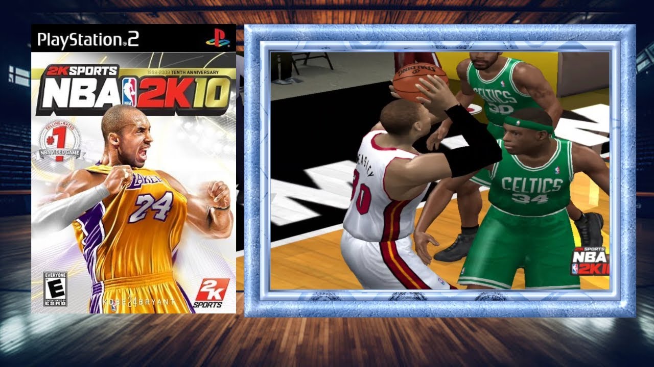 CELTICS VS HEAT NBA 2K10 PS2 GAMEPLAY
