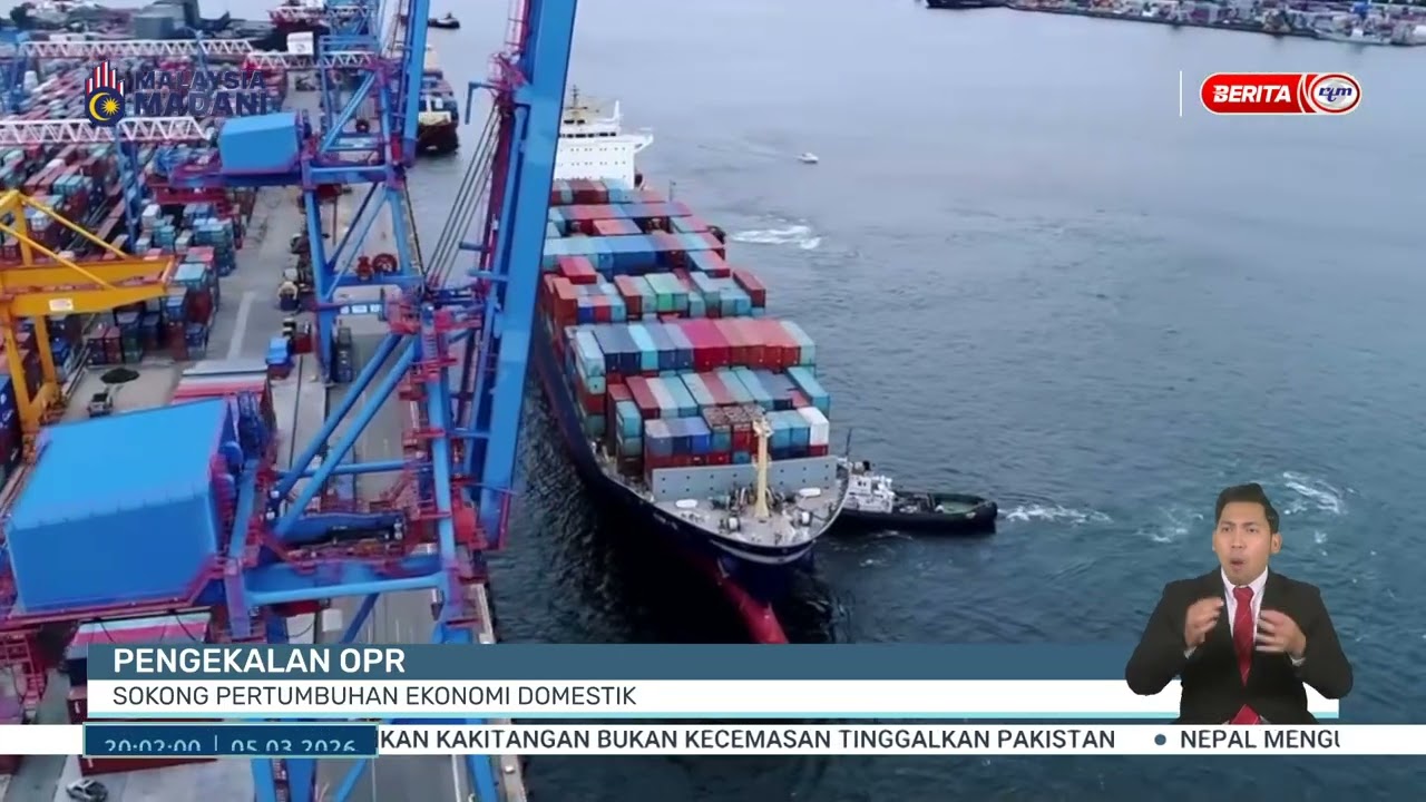 5 MAC 2026 - BERITA PERDANA - PENGEKALAN OPR, SOKONG PERTUMBUHAN EKONOMI DOMESTIK