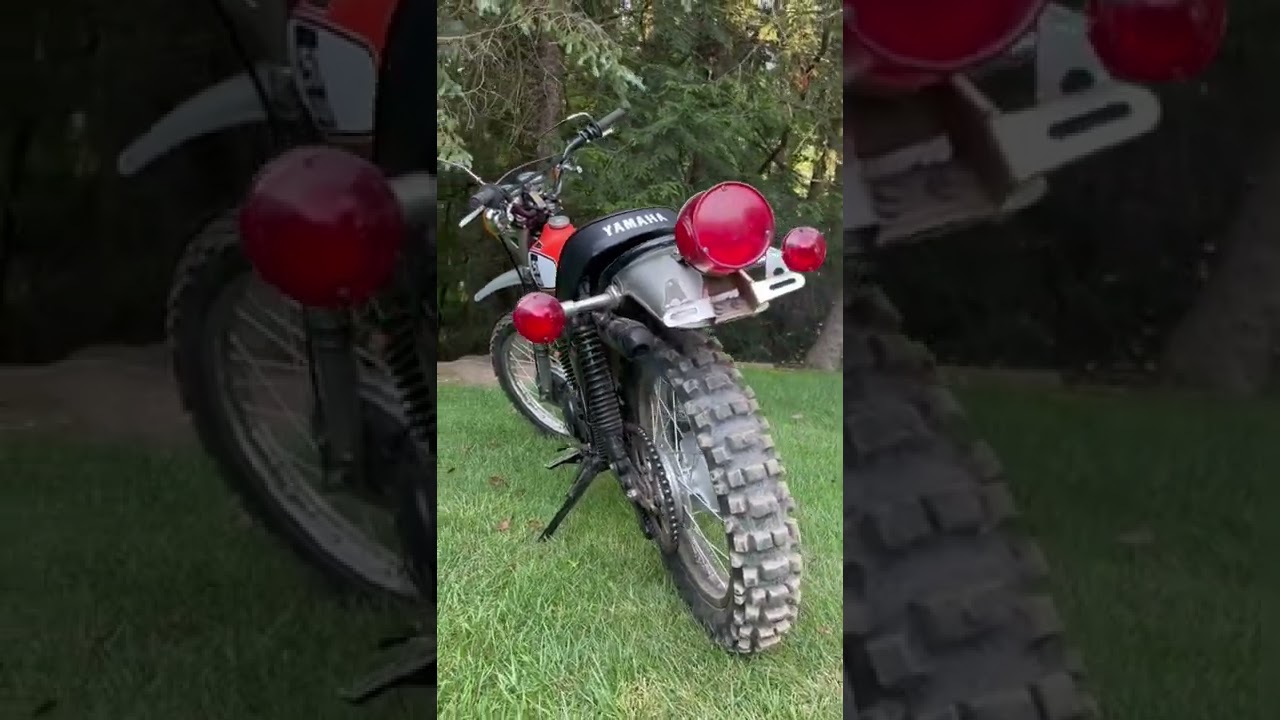 Classic 2 stroke #dt250 #yamaha #enduro @garage2trail