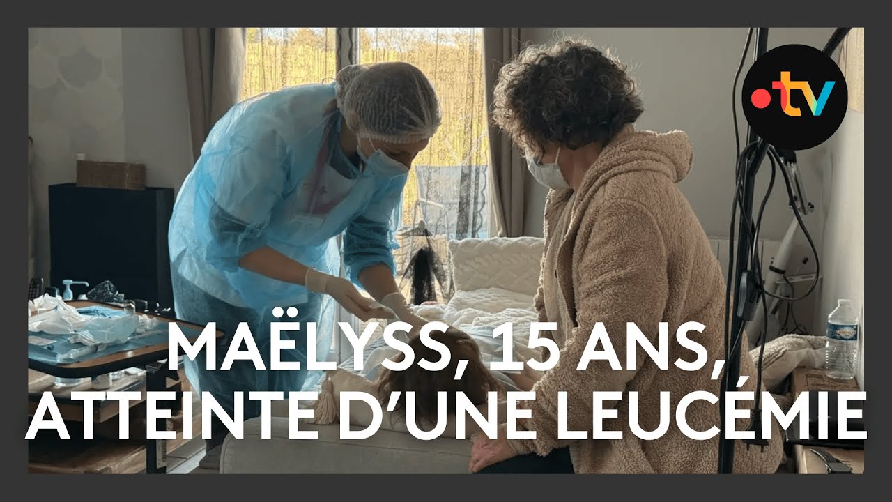 Le quotidien de Maëlyss, 15 ans, après la récidive de sa leucémie