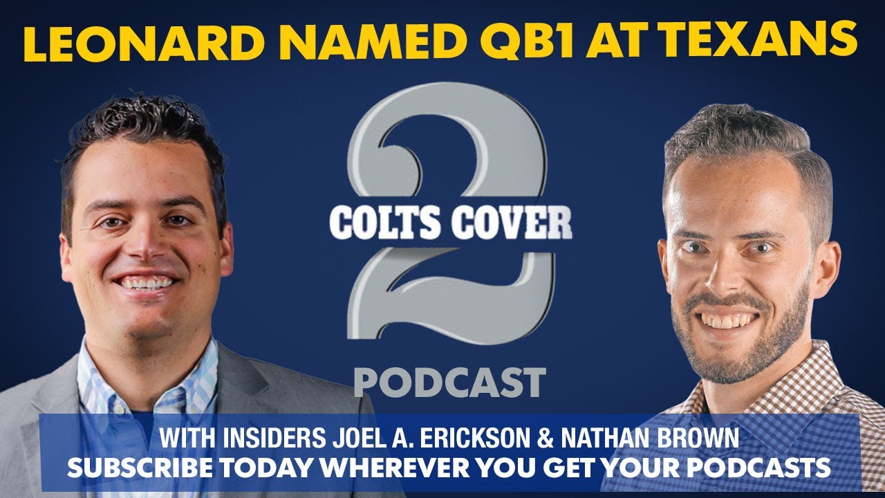 Colts Cover-2 Podcast: Riley Leonard starting 2025 finale, Anthony Richardson staying on IR