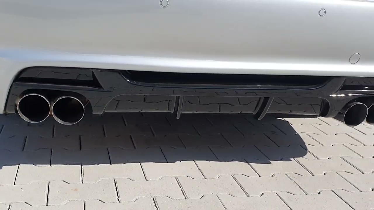 BMW E46 Coupe Rieger Tuning Heckansatz