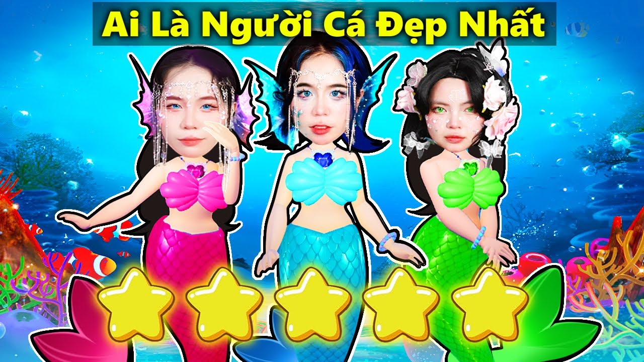 3 Chị Em Simmy Sammy Và Kamui AI LÀ NGƯỜI CÁ XINH ĐẸP Nhất Trong Roblox