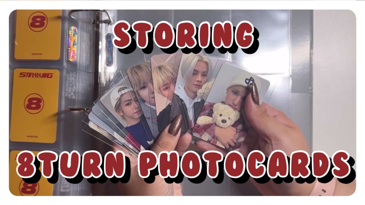Storing 100+ 8turn photocards