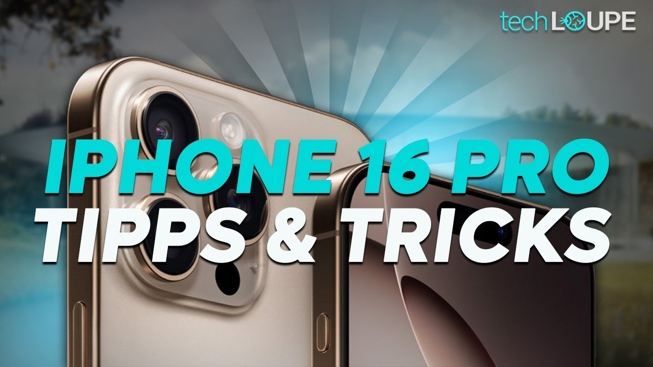 Apple iPhone 16 (Pro, Plus, Max) - KAMERA + Hidden Features! | BESTEN Tipps & Tricks (deutsch)