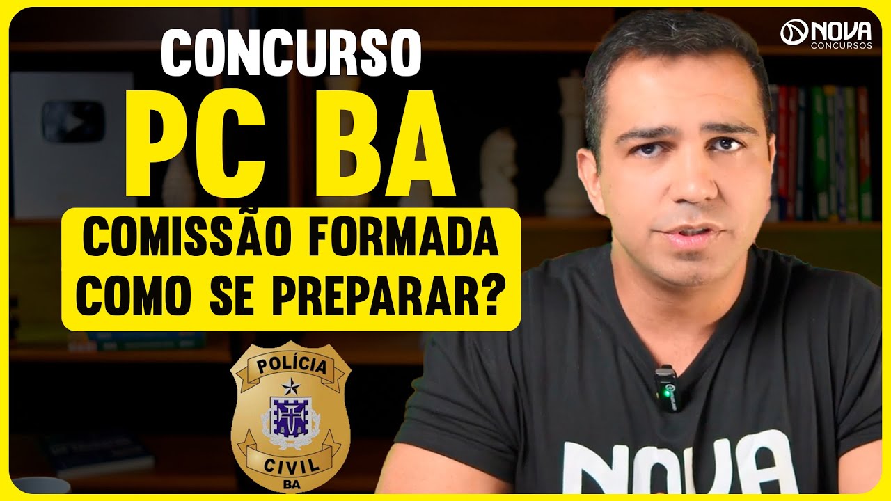 Tudo que voc&ecirc; PRECISA Saber Sobre o Concurso da PC BA em 2025!