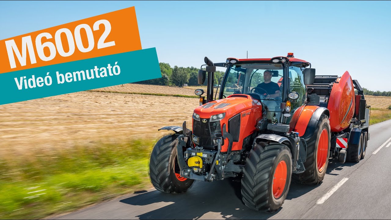 Kubota M6002 Bemutató
